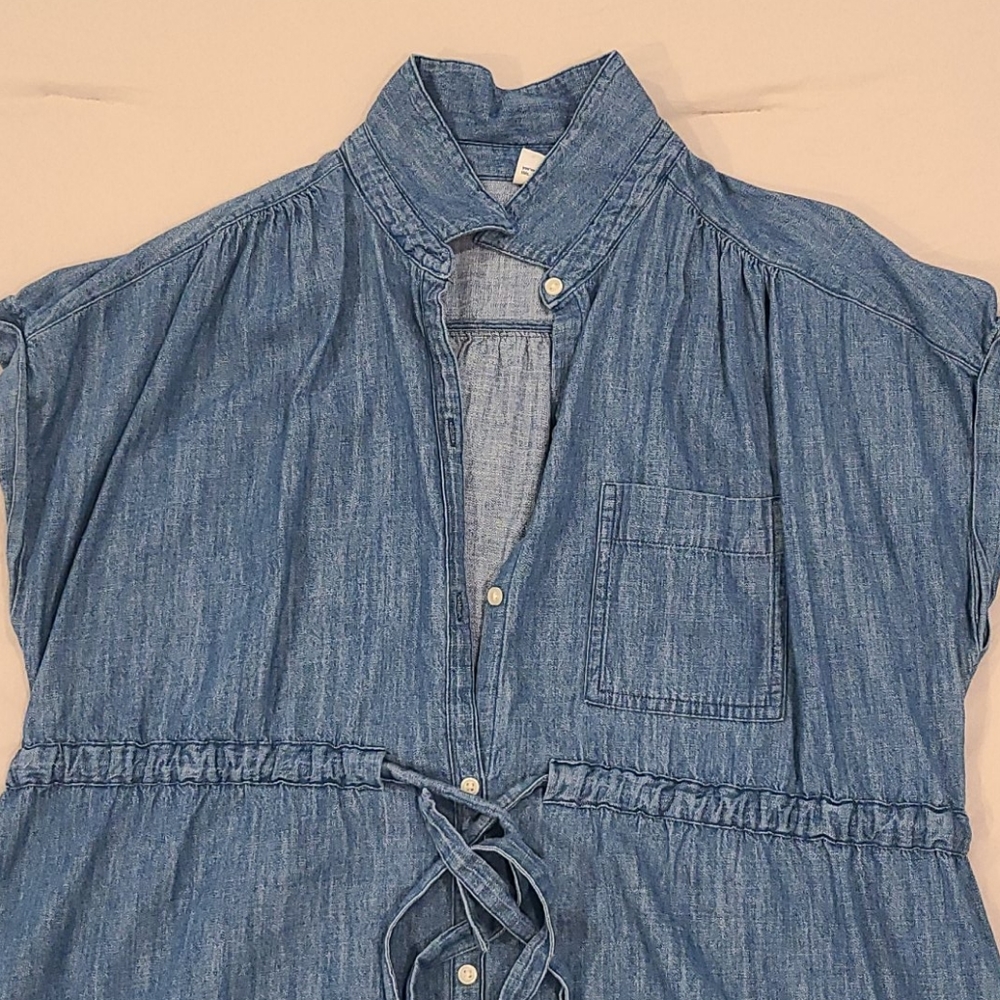Old navy maternity denim dress